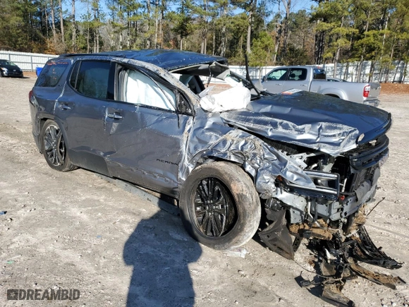 2022 GMC Acadia SLT with VIN 1GKKNMLS4NZ113326, listed as a Copart auction lot 84446524 with 0 mi miles and Salvage Title. Bid and sale history available at carsss.com. Image 4.