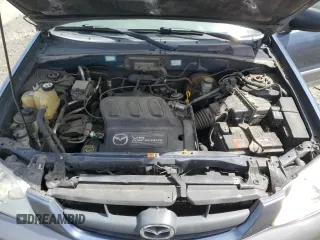 2001 Mazda Tribute LX with VIN 4F2CU08101KM29823, listed as a Copart auction lot 53857145 with 187,710 mi miles and Salvage Title. Bid and sale history available at carsss.com. Image 12.