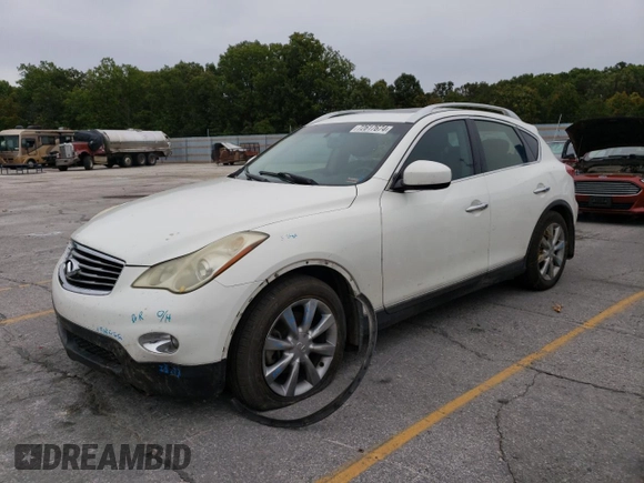 2012 Infiniti EX Journey with VIN JN1AJ0HR1CM450261, listed as a Copart auction lot 72617674 with 137,040 mi miles and Salvage Title. Bid and sale history available at DreamBid. Image 1.