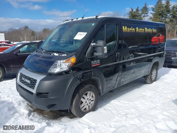 2014 Ram ProMaster Cargo Van with VIN 3C6TRVAG4EE121499, listed as a IAAI auction lot 41506227 with 157,360 mi miles. Bid and sale history available at carsss.com. Image 17.