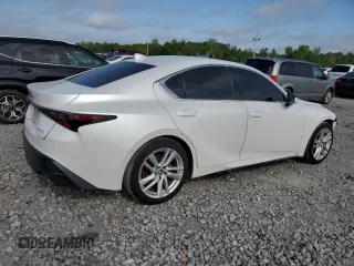 2021 Lexus IS 300 with VIN JTHAA1D20M5116163, listed as a Copart auction lot 53622895 with 79,091 mi miles and Salvage title. Bid and sale history available at DreamBid. Image 3.