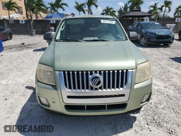 2010 Mercury Mariner with VIN 4M2CN8BG8AKJ11564, listed as a Copart auction lot 64171555 with 180,034 mi miles and Salvage title. Bid and sale history available at DreamBid. Image 5.