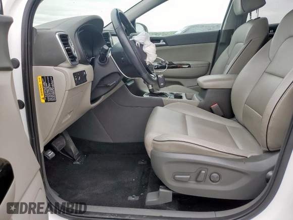 2019 Kia Sportage EX z VIN KNDPN3AC0K7559133, wystawiony jako Copart lot #51867755 z przebiegiem 64 867 mil mil oraz Szkoda całkowita • Salvage title. Historia ofert i sprzedaży dostępna na DreamBid. Obrazek 7.