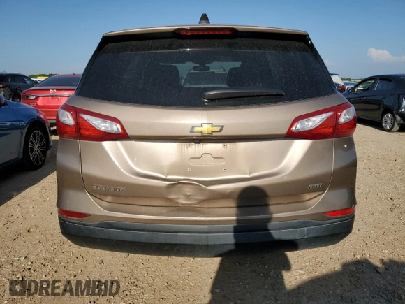 2019 Chevrolet Equinox LS with VIN 2GNAXSEV5K6250867, listed as a Copart auction lot 55721415 with 163,568 mi miles and Clean Title. Bid and sale history available at DreamBid. Image 6.