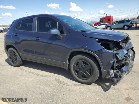2018 Chevrolet Trax LS with VIN 3GNCJKSB4JL379973, listed as a Copart auction lot 51877975 with 64,563 mi miles and Salvage Title. Bid and sale history available at carsss.com. Image 4.