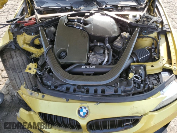 2015 BMW M3 with VIN WBS3C9C58FP804331, listed as a Copart auction lot 62507465 with 97,783 mi miles and Salvage title. Bid and sale history available at DreamBid. Image 11.