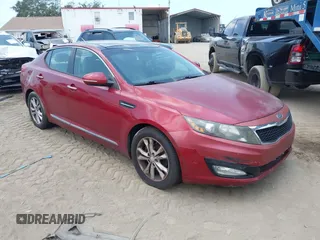 2012 Kia Optima EX z VIN 5XXGN4A79CG050787, wystawiony jako IAAI lot #42231960 z przebiegiem 130 736 mil mil oraz . Historia ofert i sprzedaży dostępna na DreamBid. Obrazek 1.