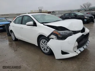2019 Toyota Corolla L with VIN 5YFBURHE6KP884410, listed as a Copart auction lot 86710474 with 105,265 mi miles and Salvage Title. Bid and sale history available at carsss.com. Image 4.