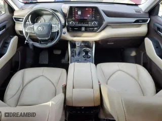 2020 Toyota Highlander XLE with VIN 5TDGZRBH7LS506678, listed as a Copart auction lot 48966645 with 73,176 mi miles and Salvage Title. Bid and sale history available at carsss.com. Image 8.
