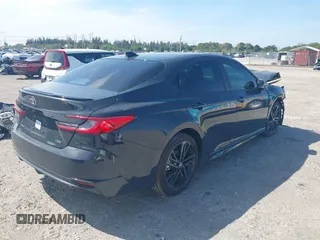 2025 Toyota Camry LE with VIN 4T1DAACK5SU076886, listed as a IAAI auction lot 41629641 with 9,919 mi miles and . Bid and sale history available at DreamBid. Image 4.
