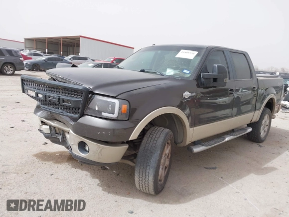 2007 Ford F-150 XLT with VIN 1FTPW14V77KB42126, listed as a IAAI auction lot 41801954 with 179,772 mi miles. Bid and sale history available at carsss.com. Image 17.