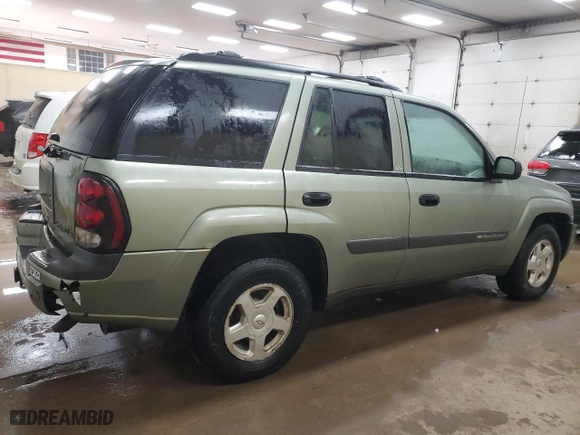 2003 Chevrolet TrailBlazer LS with VIN 1GNDT13S332302085, listed as a Copart auction lot 44385405 with 169,683 mi miles and Clean Title. Bid and sale history available at carsss.com. Image 3.