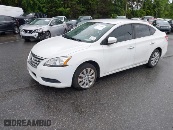 2015 Nissan Sentra SV z VIN 3N1AB7AP3FL632217, wystawiony jako IAAI lot #41946097 z przebiegiem 167 424 mil mil oraz . Historia ofert i sprzedaży dostępna na DreamBid. Obrazek 2.