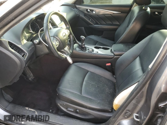 2015 Infiniti Q50 Premium with VIN JN1BV7APXFM356460, listed as a Copart auction lot 46093835 with 149,206 mi miles and Non Repairable. Bid and sale history available at carsss.com. Image 7.