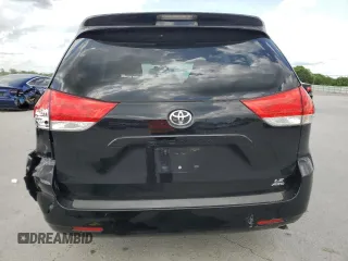 2014 Toyota Sienna LE with VIN 5TDJK3DC9ES087180, listed as a Copart auction lot 54420785 with 107,993 mi miles and Salvage title. Bid and sale history available at DreamBid. Image 6.