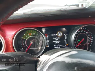 2022 Jeep Wrangler Unlimited Rubicon with VIN 1C4HJXFN0NW242903, listed as a IAAI auction lot 41448636 with 28,007 mi miles and . Bid and sale history available at DreamBid. Image 7.