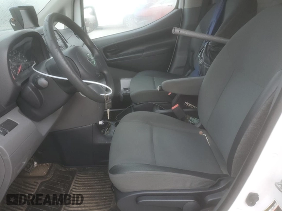 2016 Nissan NV200 S with VIN 3N6CM0KN7GK693160, listed as a Copart auction lot 50828395 with 124,742 mi miles and Salvage Title. Bid and sale history available at carsss.com. Image 7.