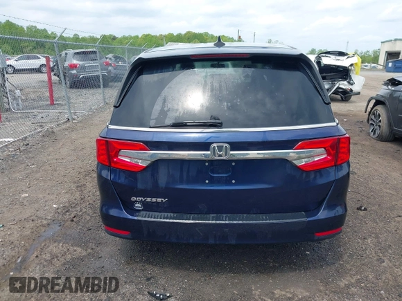 2019 Honda Odyssey EX with VIN 5FNRL6H50KB018150, listed as a IAAI auction lot 42119727 with 94,535 mi miles. Bid and sale history available at carsss.com. Image 17.