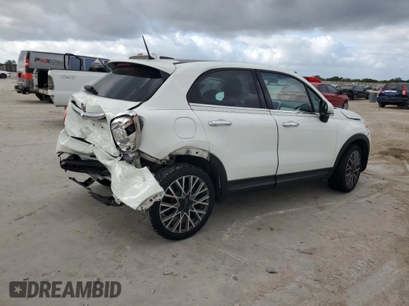 2017 FIAT 500X Lounge z VIN ZFBCFXDB6HP622947, wystawiony jako Copart lot #44979985 z przebiegiem 57 373 mil mil oraz Szkoda całkowita • Salvage title. Historia ofert i sprzedaży dostępna na DreamBid. Obrazek 3.
