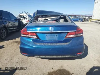 2014 Honda Civic LX z VIN 19XFB2F5XEE069182, wystawiony jako Copart lot #88257195 z przebiegiem Nie podano mil oraz Szkoda całkowita • Salvage title. Historia ofert i sprzedaży dostępna na DreamBid. Obrazek 6.