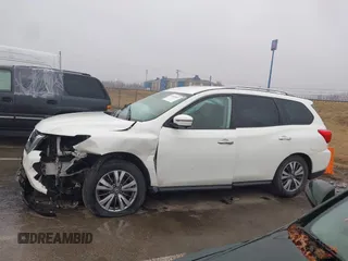 2020 Nissan Pathfinder SL with VIN 5N1DR2CN3LC602223, listed as a IAAI auction lot 41493587 with 120,144 mi miles. Bid and sale history available at carsss.com. Image 15.