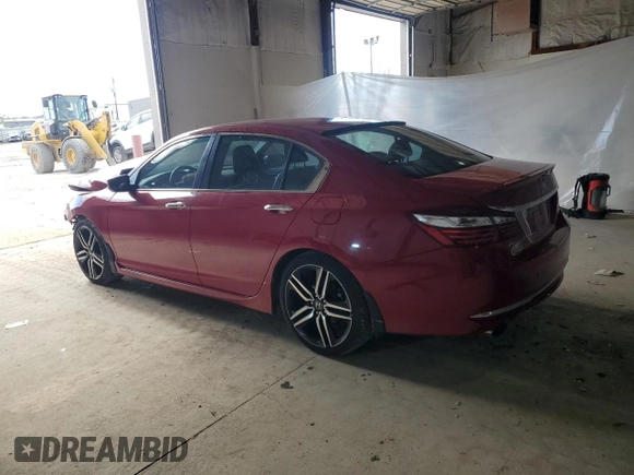 2016 Honda Accord Sport with VIN 1HGCR2F59GA248240, listed as a Copart auction lot 52319325 with Not Provided miles and Salvage Title. Bid and sale history available at DreamBid. Image 2.