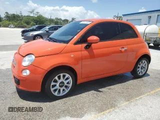 2017 FIAT 500 Pop z VIN 3C3CFFKRXHT542462, wystawiony jako Copart lot #55121035 z przebiegiem 11 376 mil mil oraz Szkoda całkowita • Salvage title. Historia ofert i sprzedaży dostępna na DreamBid. Obrazek 1.
