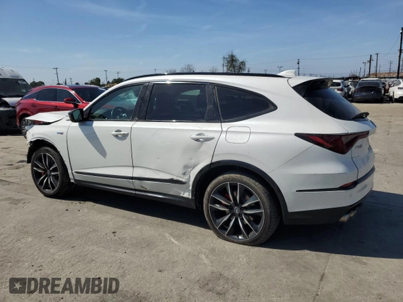 2024 Acura MDX Type S w/Advance Package with VIN 5J8YD8H81RL001171, listed as a Copart auction lot 54366615 with 23,669 mi miles and Salvage Title. Bid and sale history available at carsss.com. Image 2.