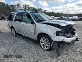 2016 Ford Expedition Limited with VIN 1FMJU1KT1GEF07309, listed as a Copart auction lot 48696885 with 134,427 mi miles and Non repairable. Bid and sale history available at DreamBid. Image 4.
