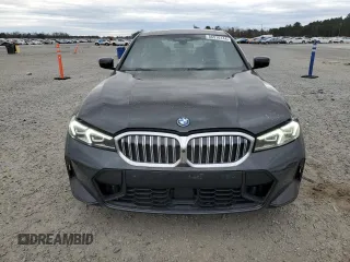 2023 BMW 3 Series 330e xDrive with VIN 3MW39FS05P8D22715, listed as a Copart auction lot 86916144 with 25,819 mi miles and Salvage Title. Bid and sale history available at carsss.com. Image 5.