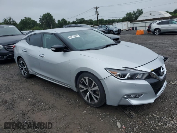 2018 Nissan Maxima SV with VIN 1N4AA6APXJC380082, listed as a Copart auction lot 61170815 with 98,008 mi miles and Salvage title. Bid and sale history available at DreamBid. Image 4.