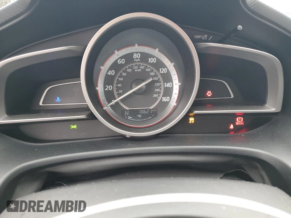2015 Mazda 3 i SV with VIN JM1BM1T72F1246207, listed as a Copart auction lot 51022295 with 78,621 mi miles and Salvage Title. Bid and sale history available at carsss.com. Image 9.