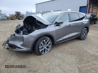 2022 Acura MDX w/Technology Package with VIN 5J8YD9H46NL001020, listed as a Copart auction lot 85936464 with 54,888 mi miles and Salvage Title. Bid and sale history available at carsss.com. Image 1.