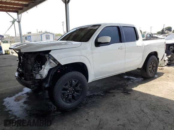 2022 Nissan Frontier SV with VIN 1N6ED1EJ6NN617301, listed as a Copart auction lot 60572395 with 77,269 mi miles and Salvage title. Bid and sale history available at DreamBid. Image 1.