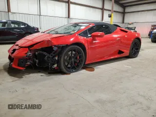2017 Lamborghini Huracan z VIN ZHWUR2ZF5HLA06794, wystawiony jako Copart lot #87287774 z przebiegiem 11 442 mil mil oraz Szkody całkowita. Historia ofert i sprzedaży dostępna na DreamBid. Obrazek 1.