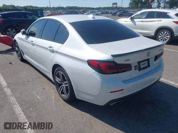 2023 BMW 5 Series 530i xDrive with VIN WBA13BJ07PCM67816, listed as a IAAI auction lot 42415174 with 19,993 mi miles and . Bid and sale history available at DreamBid. Image 3.