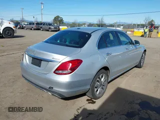 2018 Mercedes-Benz C 300 with VIN 55SWF4KB6JU270155, listed as a IAAI auction lot 41615411 with 57,495 mi miles and . Bid and sale history available at carsss.com. Image 4.