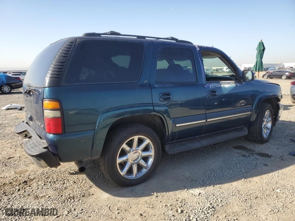2005 Chevrolet Tahoe LT with VIN 1GNEC13T75R167992, listed as a Copart auction lot 50202265 with 243,156 mi miles and Clean Title. Bid and sale history available at carsss.com. Image 3.