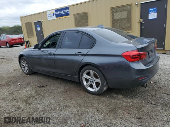 2018 BMW 3 Series 320i with VIN WBA8E1G51JNU90347, listed as a Copart auction lot 48658775 with 126,321 mi miles and Clean Title. Bid and sale history available at carsss.com. Image 2.