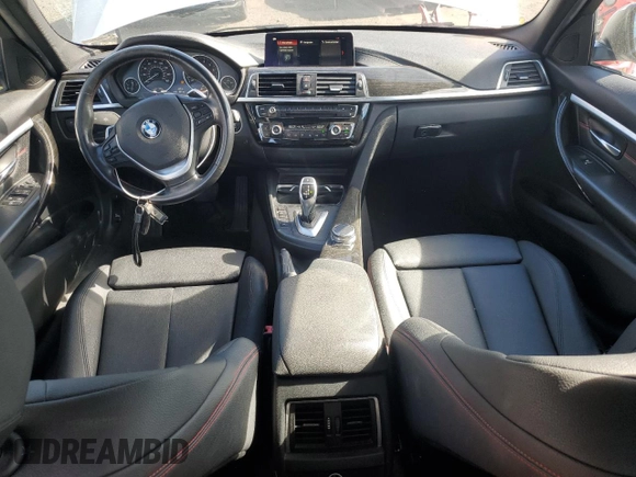 2018 BMW 3 Series 330i xDrive with VIN WBA8D9G50JNU67630, listed as a Copart auction lot 57558615 with 73,784 mi miles and Salvage title. Bid and sale history available at DreamBid. Image 8.