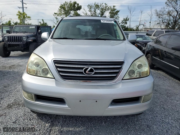 2008 Lexus GX 470 with VIN JTJBT20X380155076, listed as a Copart auction lot 54149495 with 146,720 mi miles and Clean Title. Bid and sale history available at carsss.com. Image 5.