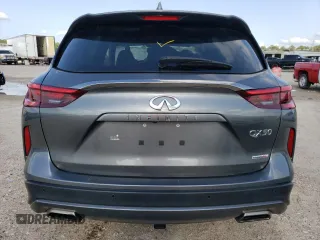 2020 Infiniti QX50 LUXE with VIN 3PCAJ5M18LF116392, listed as a Copart auction lot 49584313 with 42,781 mi miles. Bid and sale history available at carsss.com. Image 6.