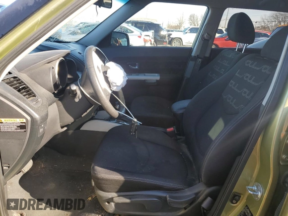 2012 Kia Soul + with VIN KNDJT2A68C7375009, listed as a Copart auction lot 47223845 with 124,884 mi miles and Salvage Title. Bid and sale history available at carsss.com. Image 7.