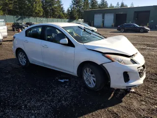 2012 Mazda 3 i Touring with VIN JM1BL1V87C1675234, listed as a Copart auction lot 44818315 with Not Provided miles and Salvage Title. Bid and sale history available at DreamBid. Image 4.