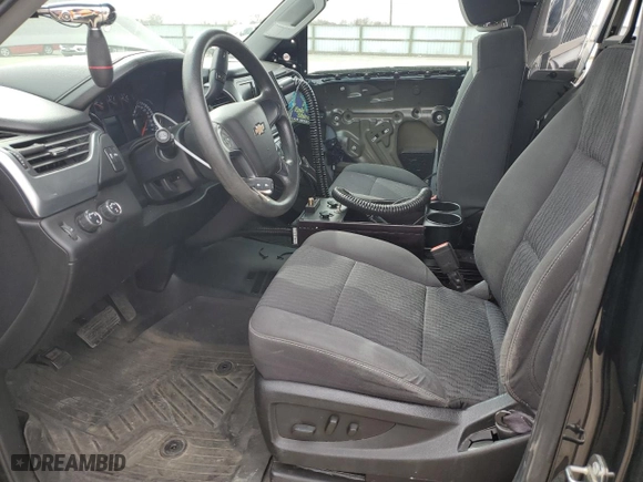 2017 Chevrolet Tahoe Commercial with VIN 1GNSKDEC9HR205490, listed as a Copart auction lot 48721705 with 158,853 mi miles and Salvage Title. Bid and sale history available at carsss.com. Image 7.