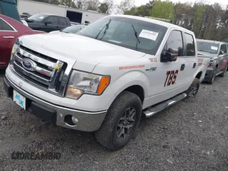 2012 Ford F-150 XL with VIN 1FTFW1EF9CFB86604, listed as a IAAI auction lot 41890486 with 150,102 mi miles and . Bid and sale history available at DreamBid. Image 2.