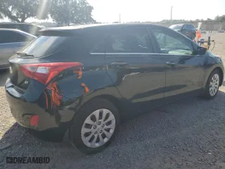2017 Hyundai Elantra GT with VIN KMHD35LH9HU354378, listed as a Copart auction lot 71540744 with 63,633 mi miles and Salvage Title. Bid and sale history available at carsss.com. Image 3.