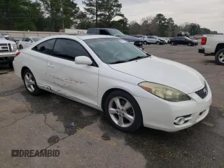 2007 Toyota Solara SE with VIN 4T1CE30P97U757443, listed as a Copart auction lot 47577155 with 184,134 mi miles and Salvage Title. Bid and sale history available at carsss.com. Image 4.