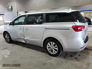 2015 Kia Sedona LX with VIN KNDMB5C12F6021516, listed as a Copart auction lot 60296154 with 221,220 mi miles and Clean Title. Bid and sale history available at carsss.com. Image 2.