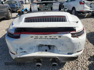 2018 Porsche 911 Carrera S with VIN WP0CB2A94JS147492, listed as a Copart auction lot 75830544 with 16,918 mi miles and Salvage Title. Bid and sale history available at carsss.com. Image 6.